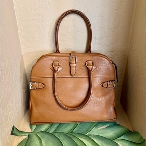Vintage Hermes Bag Brown Leather